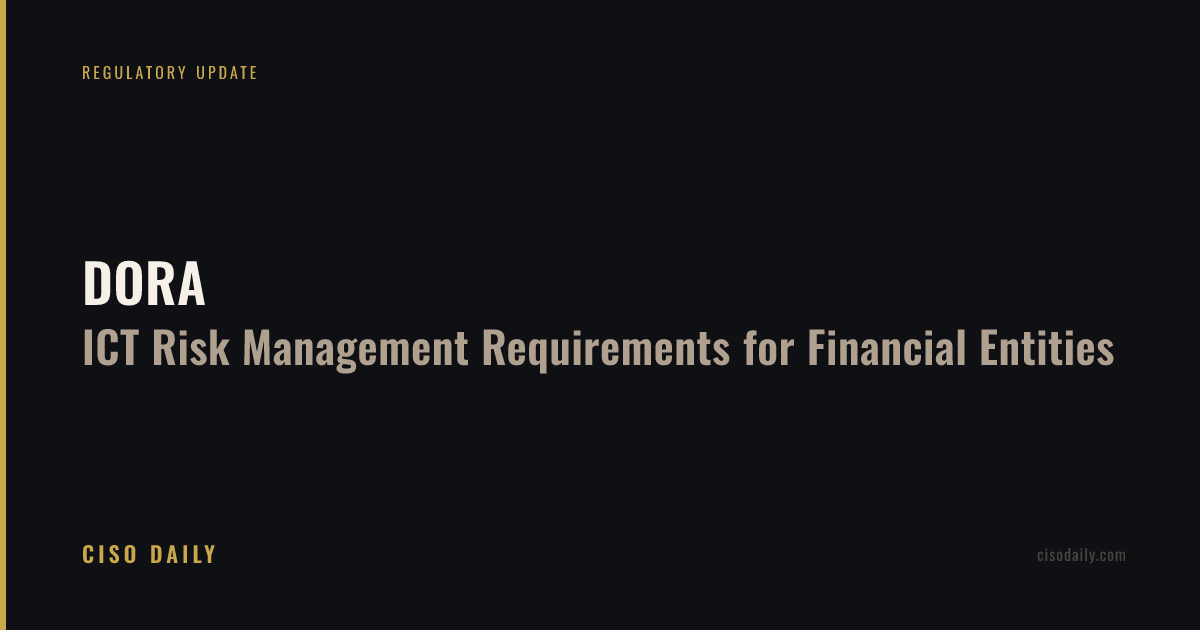 DORA's First Enforcement Cycle: Fines, Register of Information Failures, and What CISOs Must Fix Now