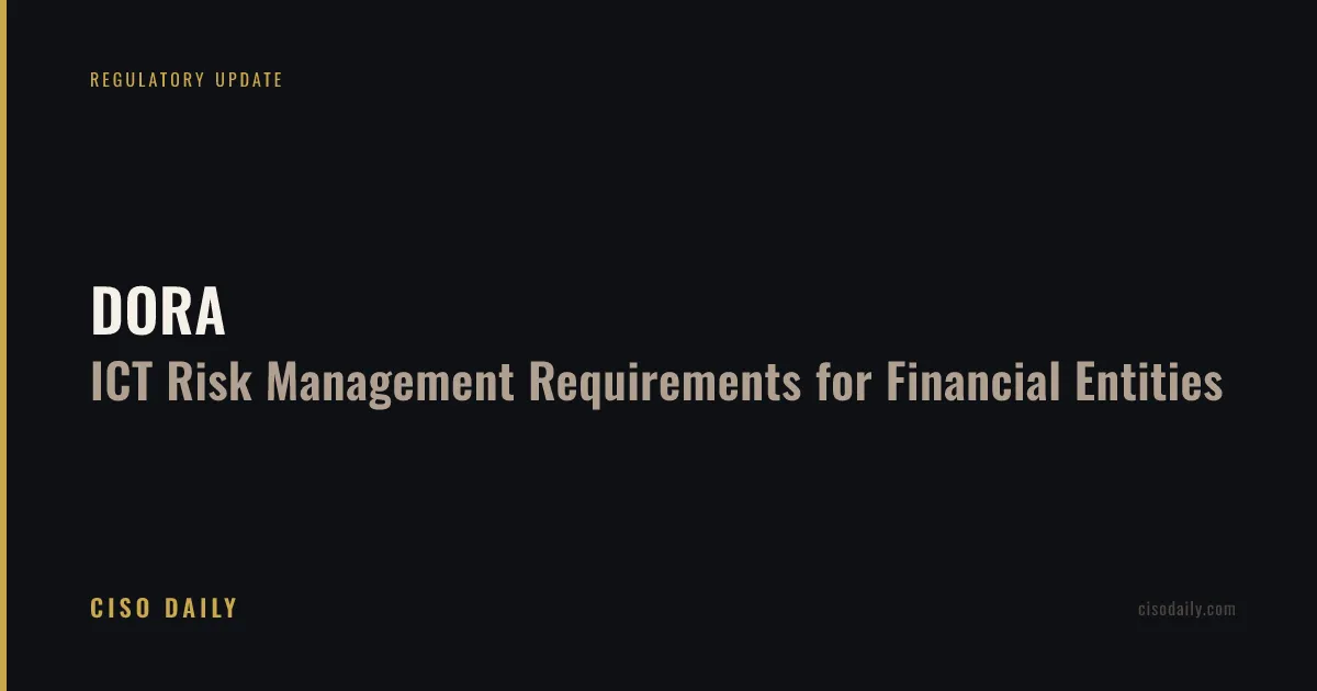 DORA's First Enforcement Cycle: Fines, Register of Information Failures, and What CISOs Must Fix Now